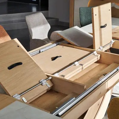 Table extensible céramique