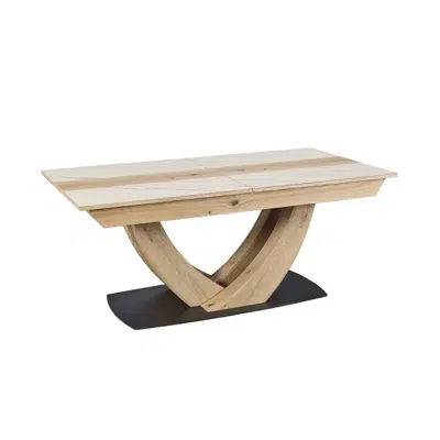 Table extensible céramique