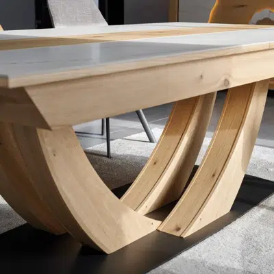 Table extensible céramique