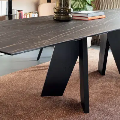 Table extensible céramique
