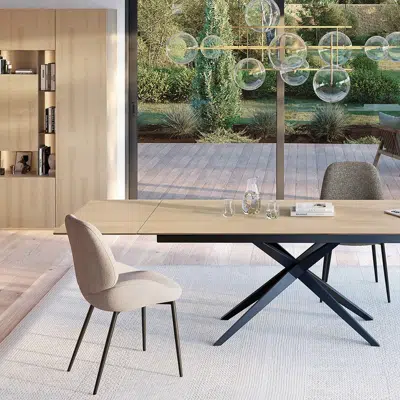 Table extensible céramique