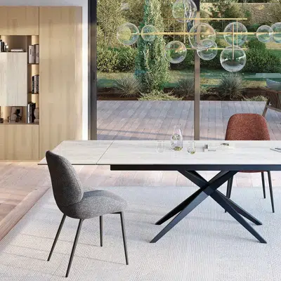Table extensible céramique