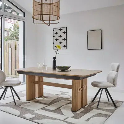 Table de repas extensible