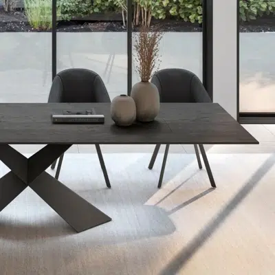 Table extensible céramique