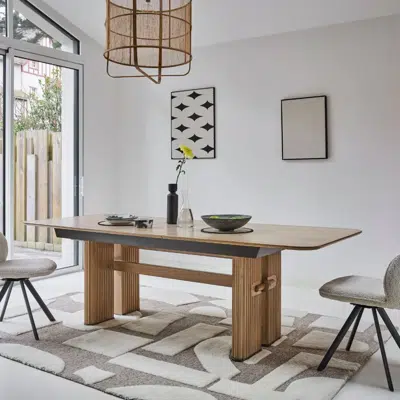 Table de repas extensible