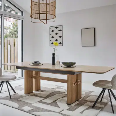 Table de repas extensible