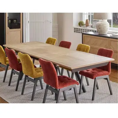 Table rectangulaire extensible
