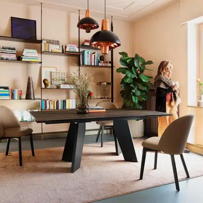 Table extensible céramique