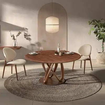 Table de repas ronde