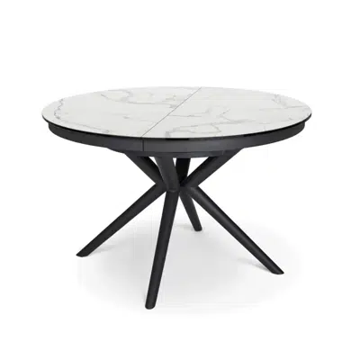 Table ronde extensible