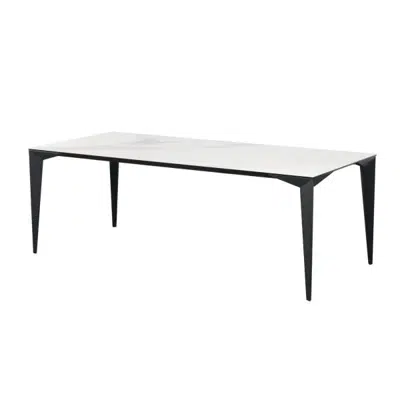 Table rectangulaire céramique