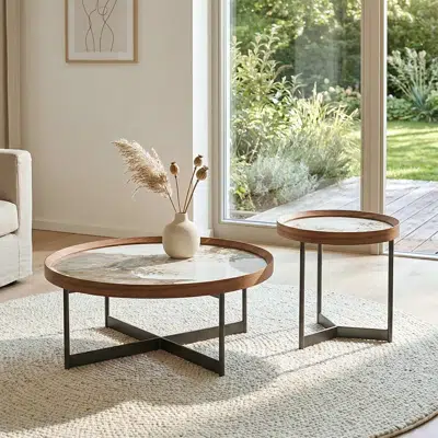 Table basse et bout de canapé