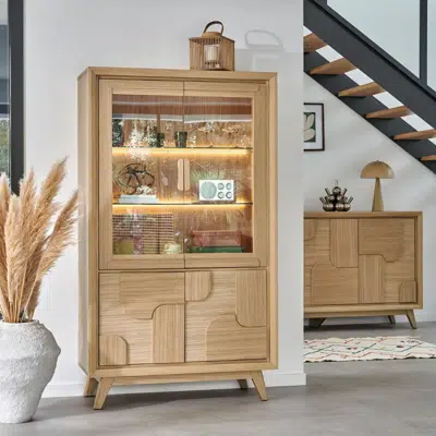 Vitrine 4 portes