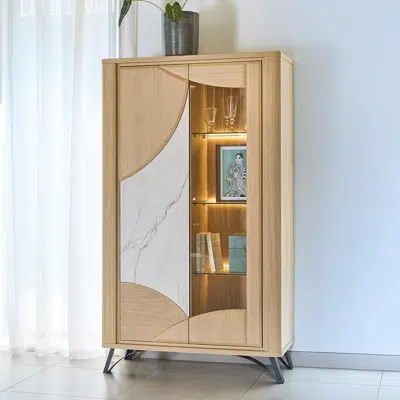 Vitrine 2 portes