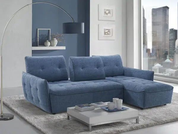 Salon d'angle chaise longue