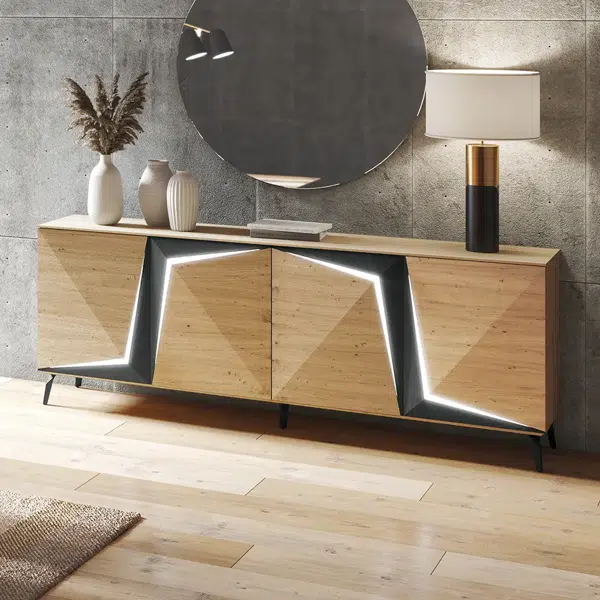 Enfilade 4 portes