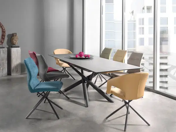 Table rectangulaire extensible