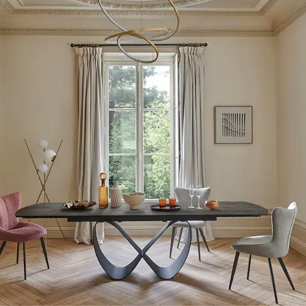 Table de repas extensible