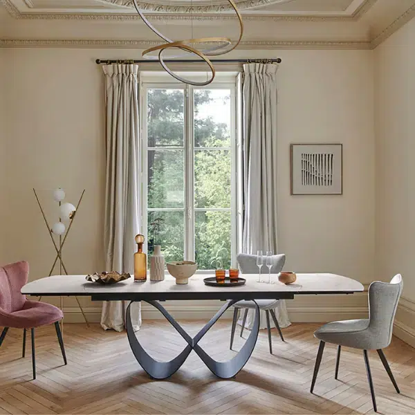 Table de repas extensible